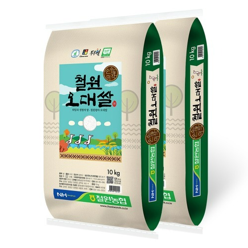 (오직미)철원오대쌀10kgx2개 철원농협 22년산 당일도정산지직송